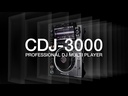 Pioneer DJ : CDJ-3000 Professional DJ multi player