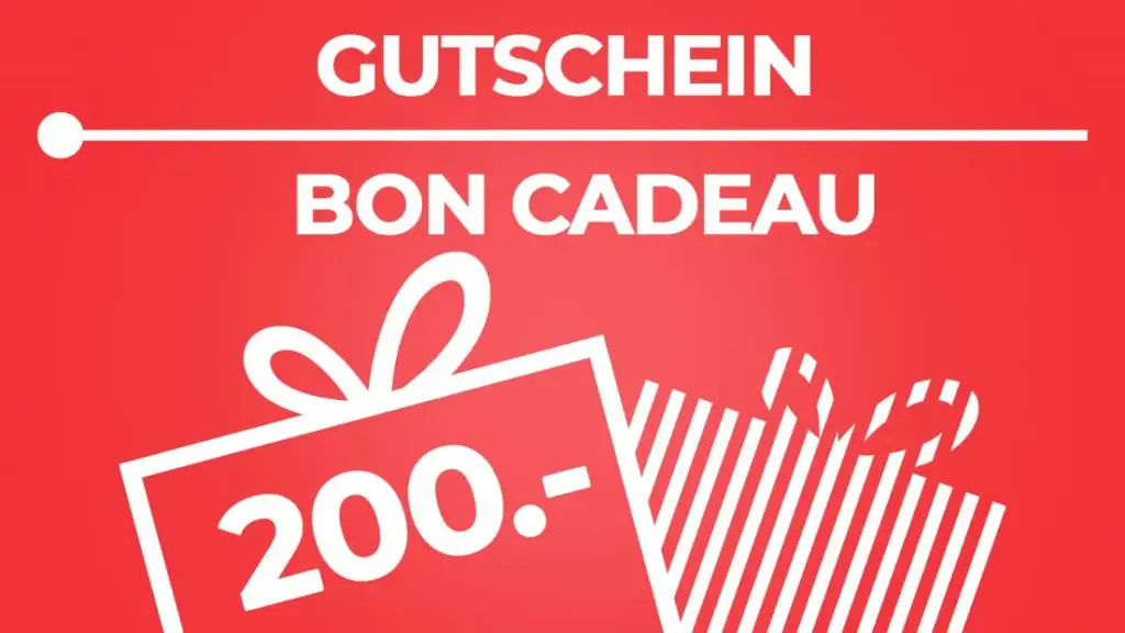 Carte-cadeau CHF 200.-